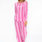 3 piece microfleece ZIGZAG print pyjama set with plush socks