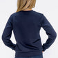 Cutie Navy Sweatshirt