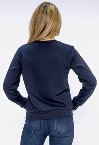 Cutie Navy Sweatshirt