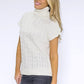 Cream Knit Turtleneck