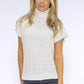 Cream Knit Turtleneck