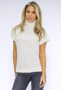 Cream Knit Turtleneck