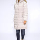 Cream Quilted Coat