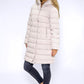 Cream Quilted Coat