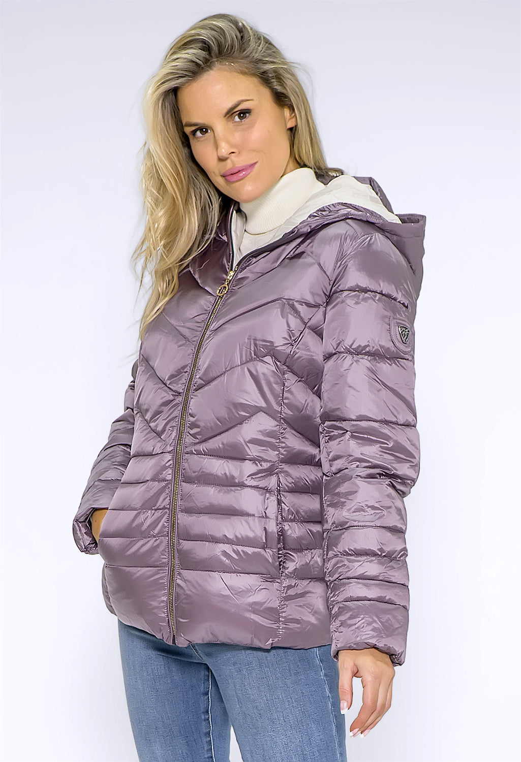 Heather Quilted Coat