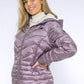 Heather Quilted Coat