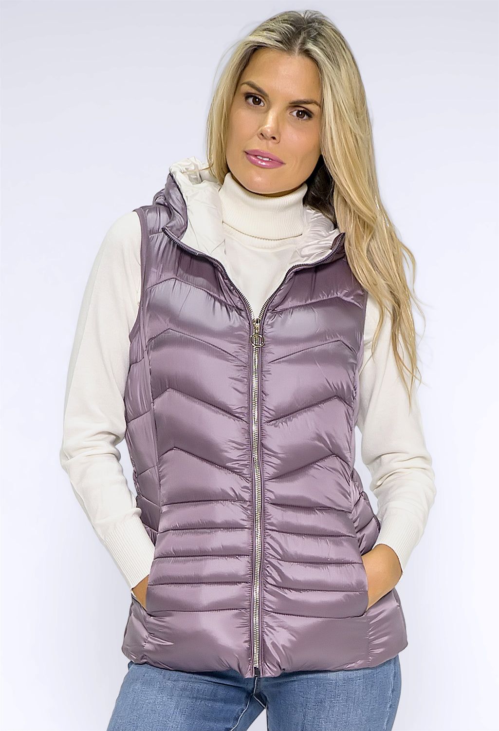 Heather Quilted Gilet