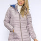 Beige Quilted Coat