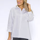 White Collared Long Shirt