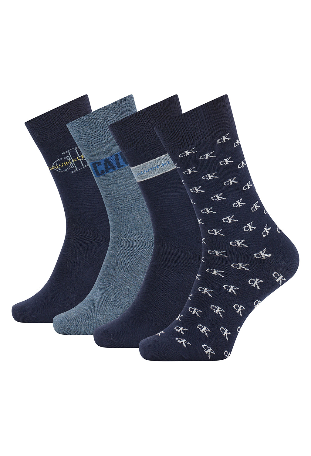 4 PACK LOGO CREW SOCKS GIFT SET-1