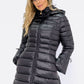 Stylish Black Quilted Puffer Coat