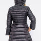 Stylish Black Quilted Puffer Coat