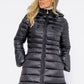 Stylish Black Quilted Puffer Coat