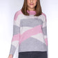 Light Grey Swirl Knit Jumper