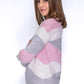 Light Grey Swirl Knit Jumper