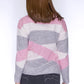 Light Grey Swirl Knit Jumper