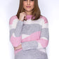 Light Grey Swirl Knit Jumper