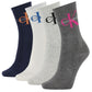 4 PACK LOGO CREW SOCKS GIFT SET WOMENS-1