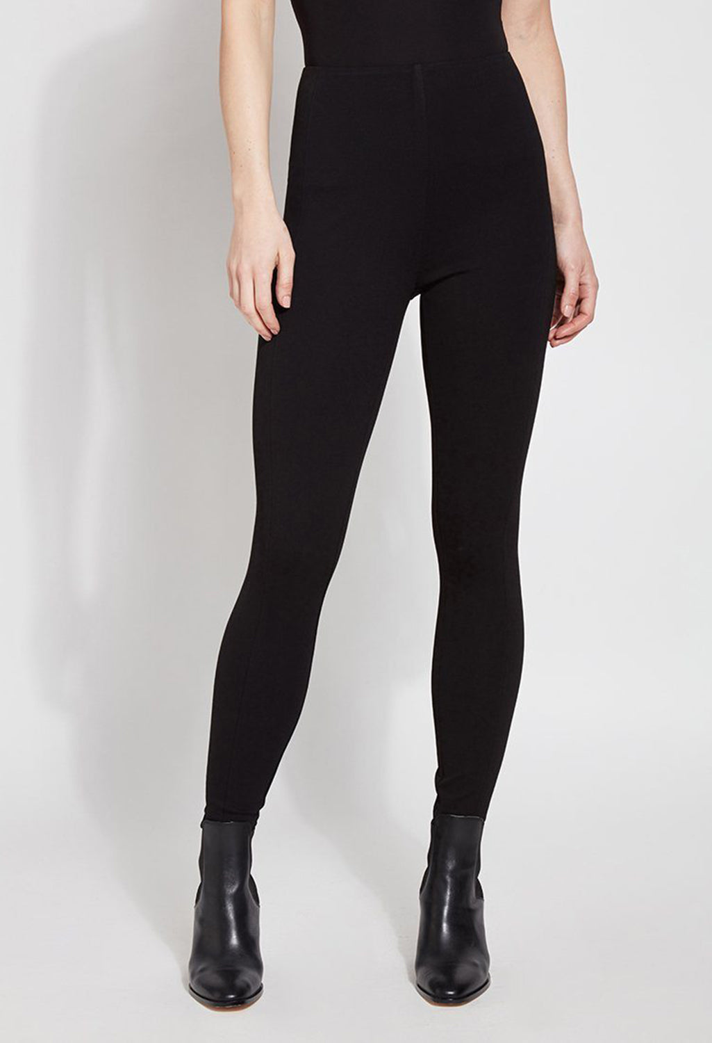 Double Knit Black Leggings