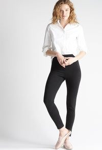 Signature Black Denim Leggings