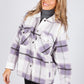 Purple Checked Shacket