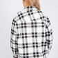 Black and White Checked Shacket