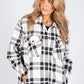 Black and White Checked Shacket