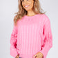 Soft Pink Knit Jumper