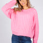 Soft Pink Knit Jumper