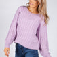 Soft Lilac Knit Jumper