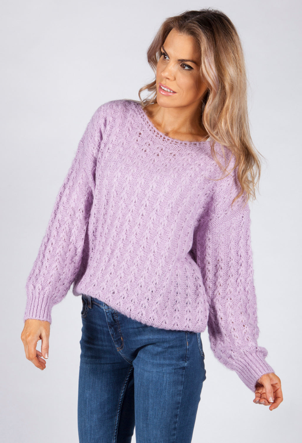 Soft Lilac Knit Jumper