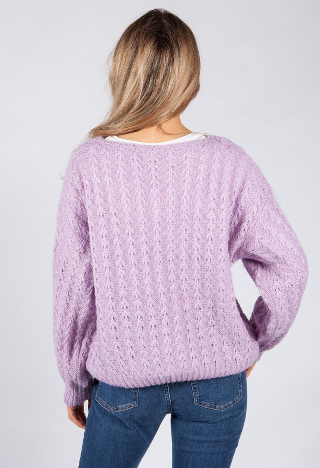 Soft Lilac Knit Jumper