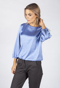 Blue Fanoka Blouse