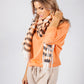 Orange Albersa Scarf