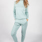 Mint Knit Jogger Set