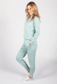 Mint Knit Jogger Set