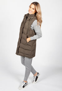 Khaki Padded Gilet