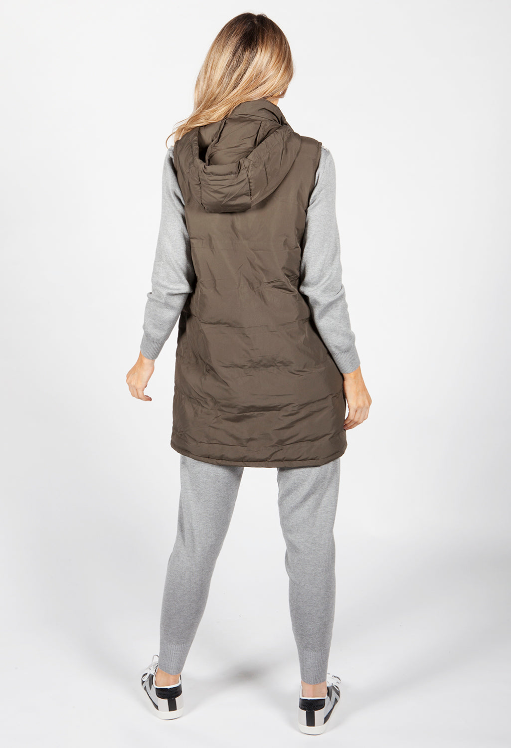 Khaki Padded Gilet