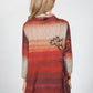 Desert Rust Printed Tunic