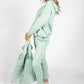 Mint Green Three Piece Jogger Set