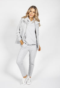 Light Grey Three Piece Jogger Set