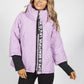 Lilac Quilted Jacket