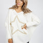 Cream Star Knit Jumper