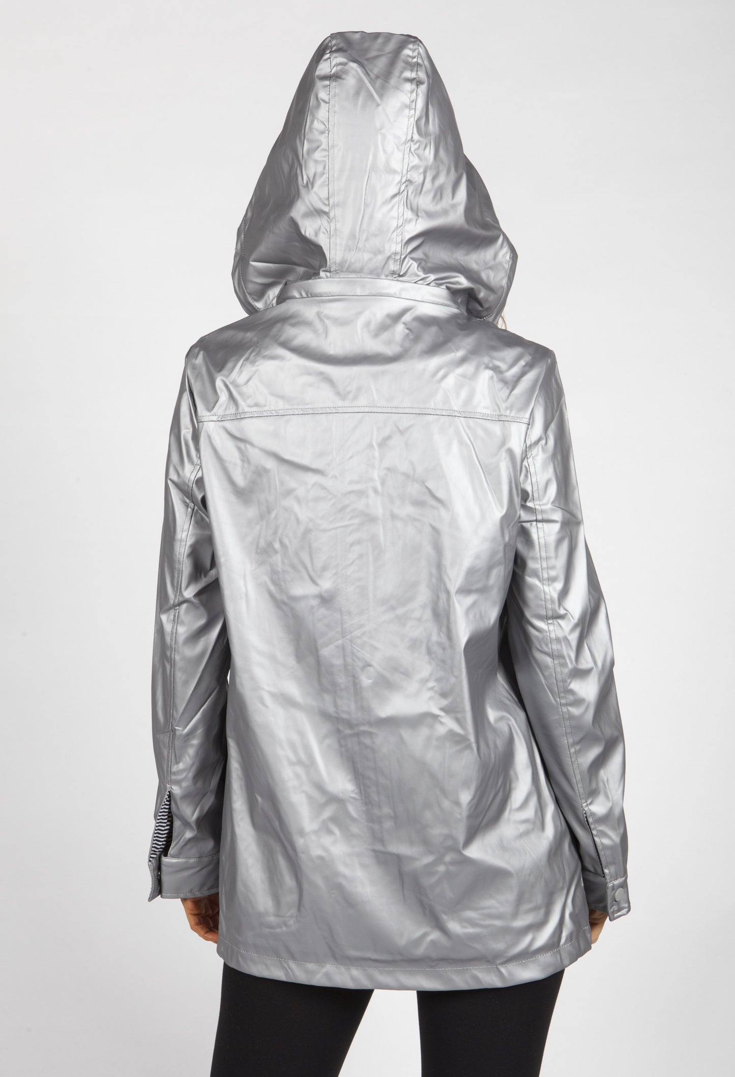 Silver Marine Rain Coat