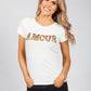 Amour Sequin T Shirt