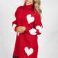 Red Sweetheart Knit Tunic