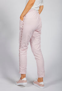 Light Pink Ring Detail Joggers