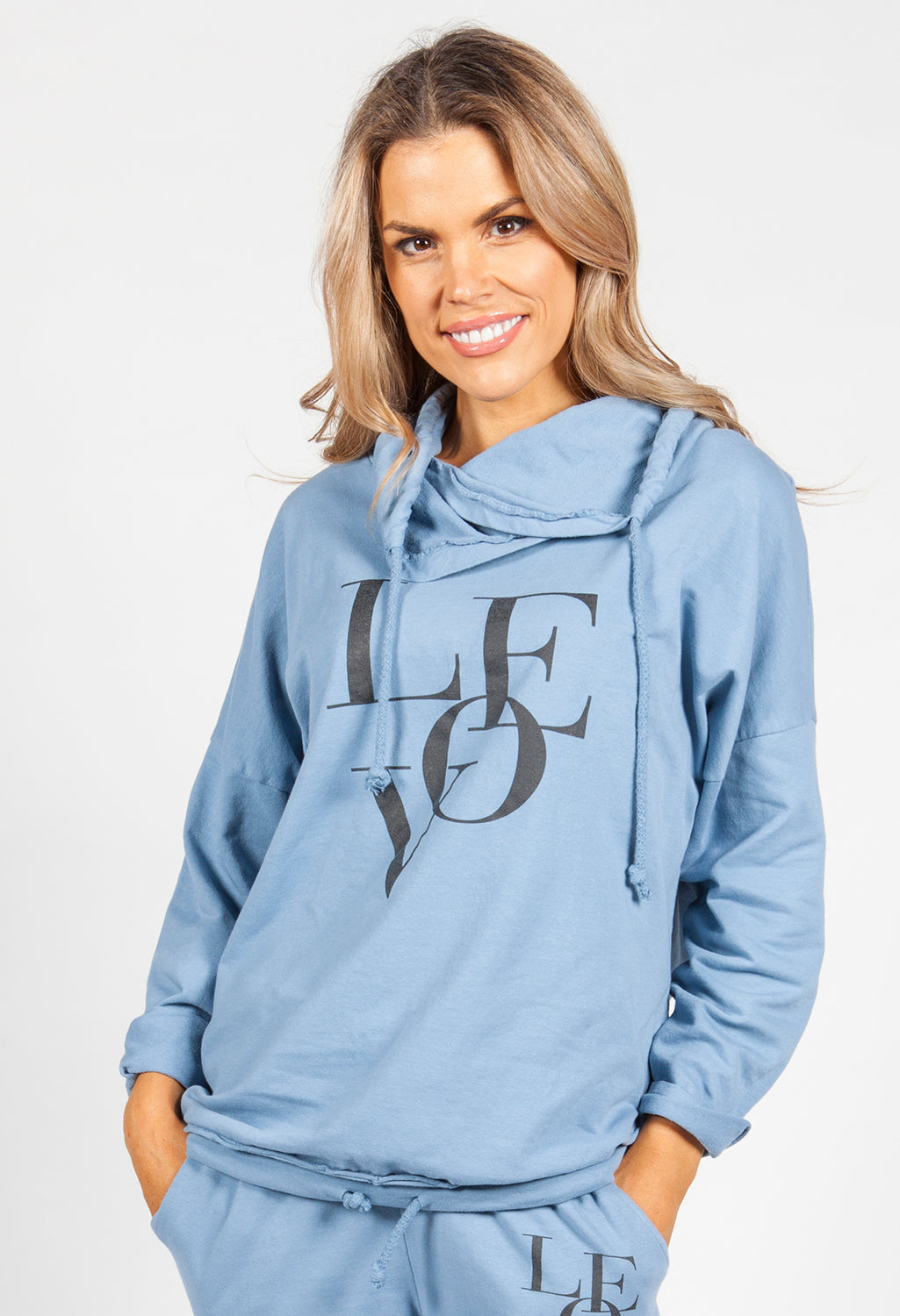 Cornflower Blue Love Jumper