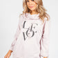 Dusty Pink Love Jumper