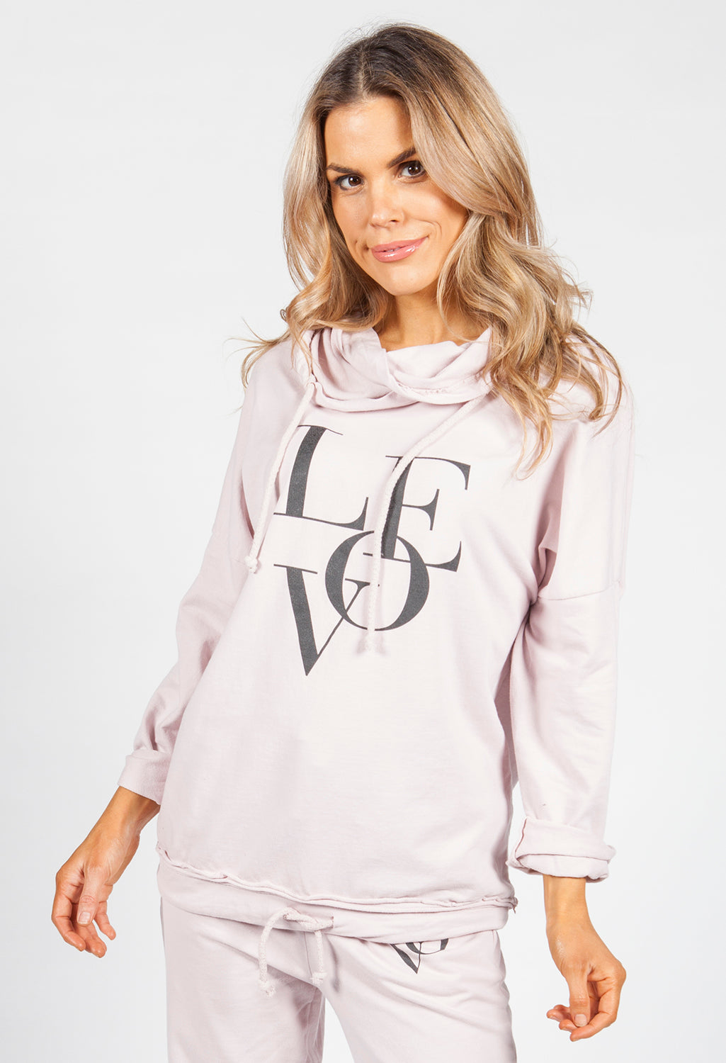 Dusty Pink Love Jumper